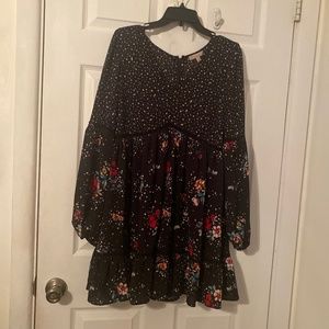 Dress and blouse and jumpsuit